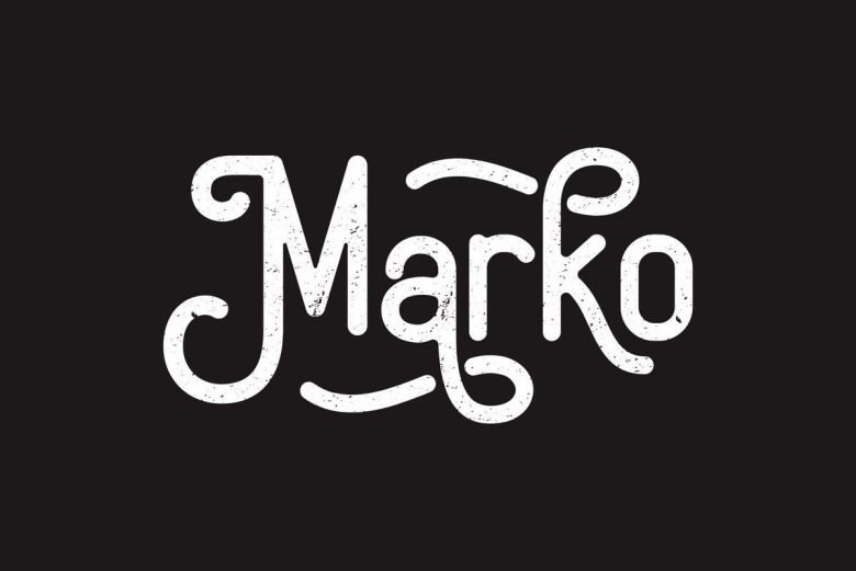 Marko-Vintage-Display-Font