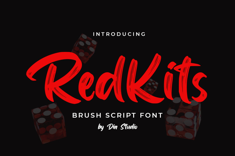 Redkits Brush Font