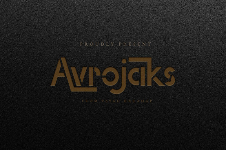 Avrojaks-Font