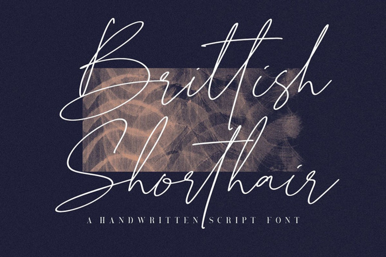 Brittish-Sorthair-Font
