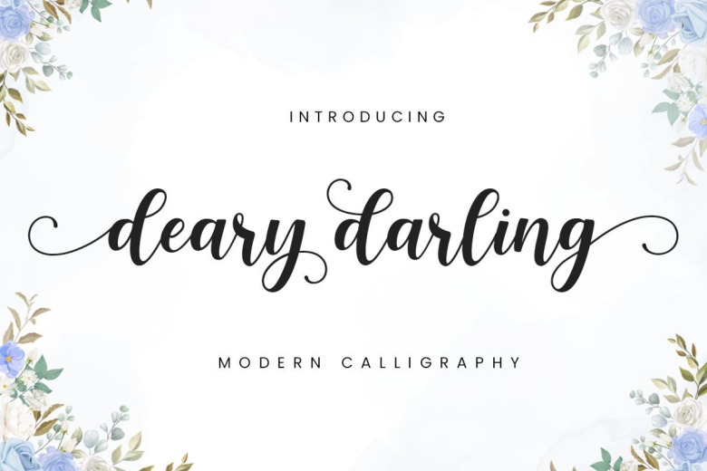 Deary-Darling-Font-1