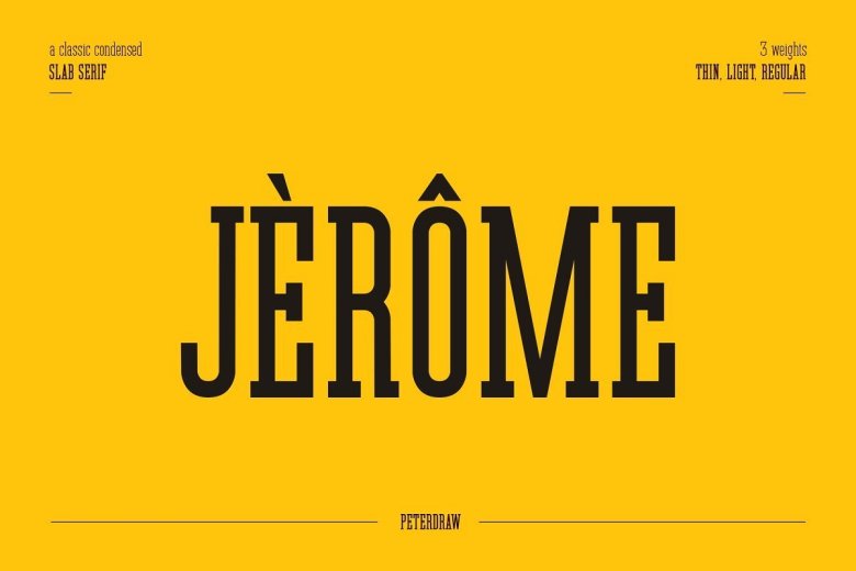 Jerome-Typeface