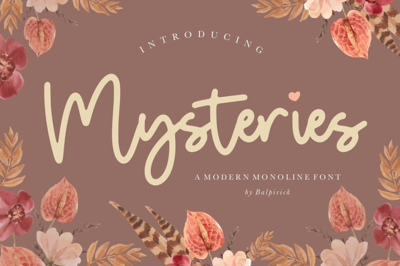 Mysteries-Font