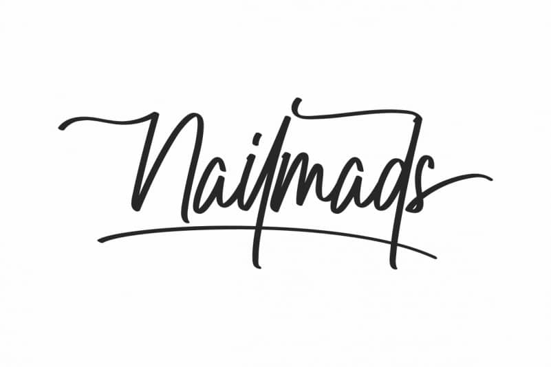 Nailmads Handwriting Font