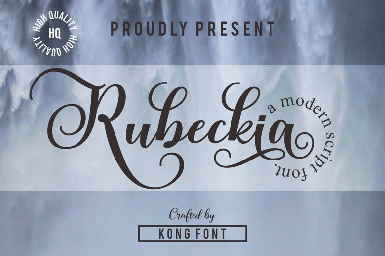 Rubeckia-Calligraphy-Font
