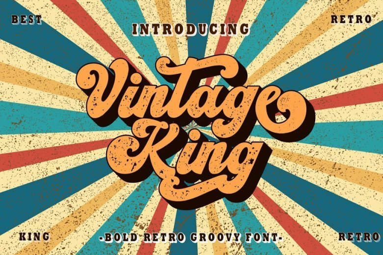 Vintage-King-Font