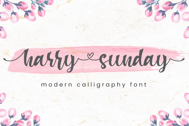 harry-sunday-font-4