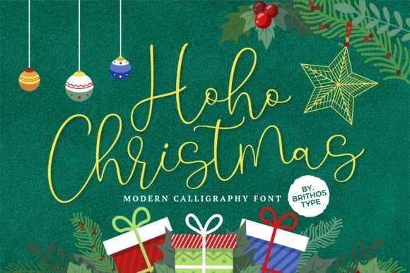 hoho-christmas-font-4