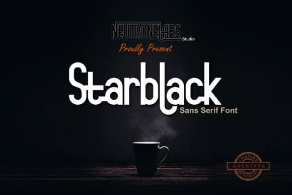 starblack-font-4