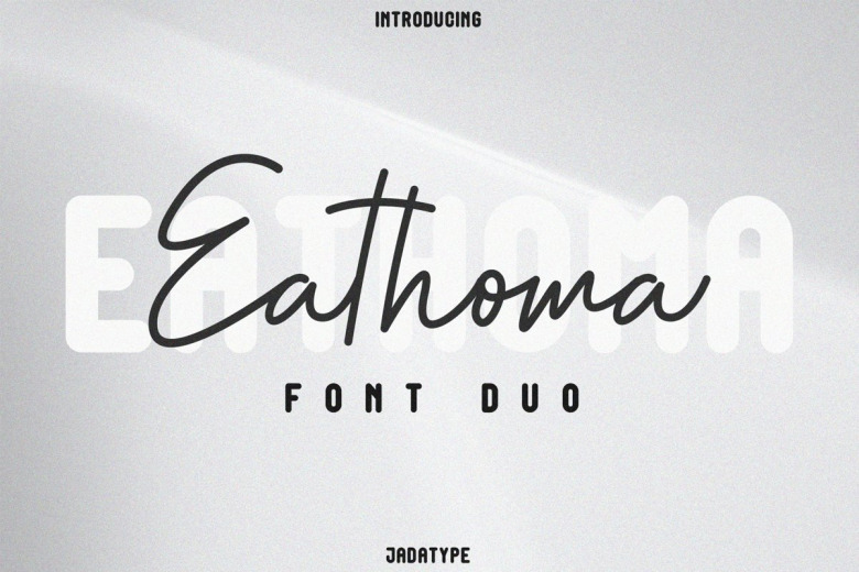 Eathoma-Font-Duo