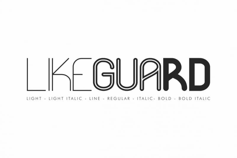 Likeguard Sans Serif Font