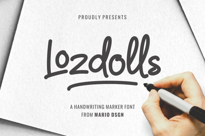 Lozdolls-Font