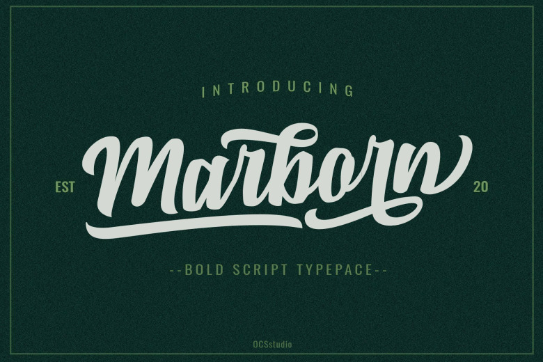 Marborn-Typeface