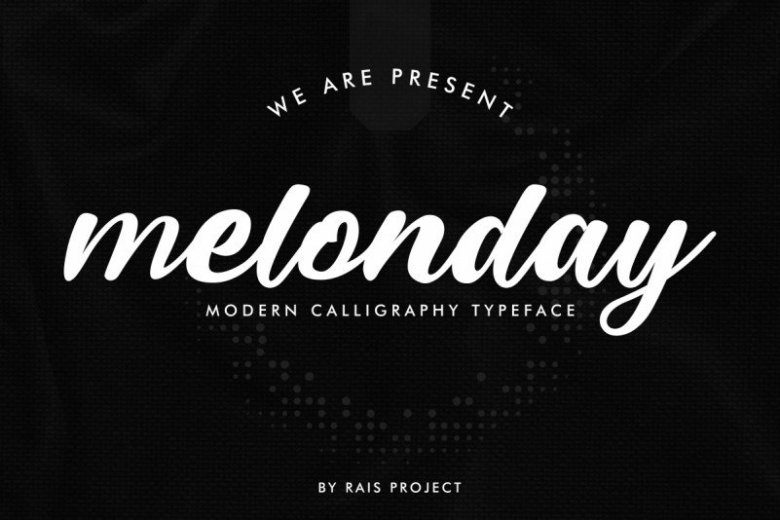 Melonday Script Font