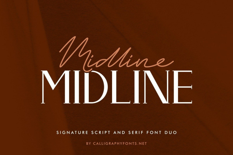 Midline-Font-Duo