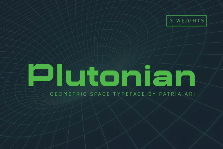 Plutonian Font
