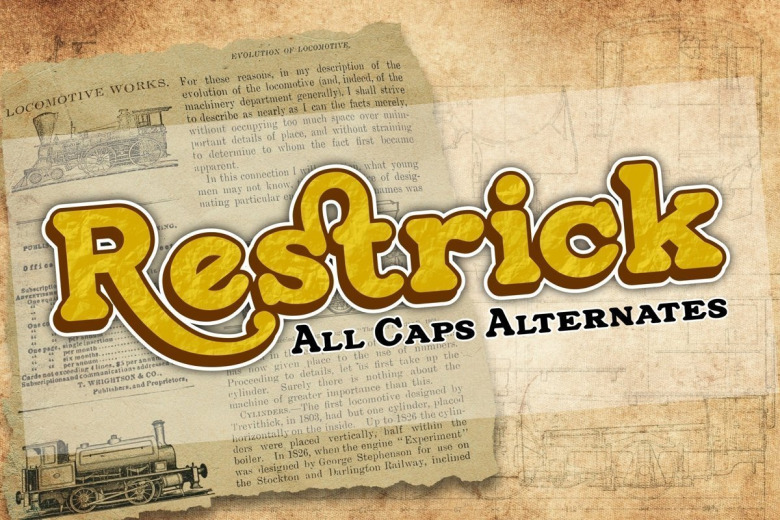 Restrick-Font