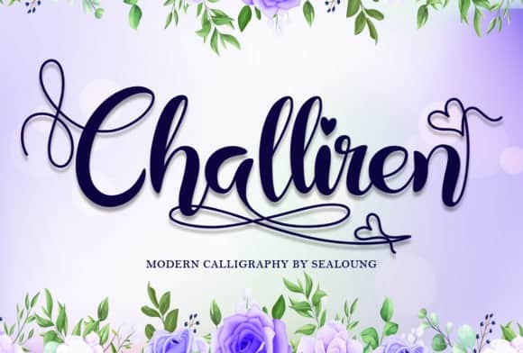challiren-font-4
