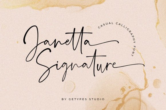 janetta-signature-font