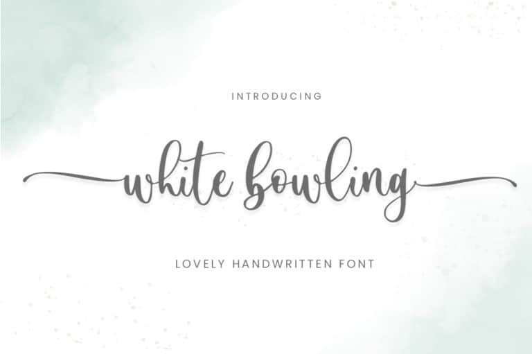 white-bowling-font-4