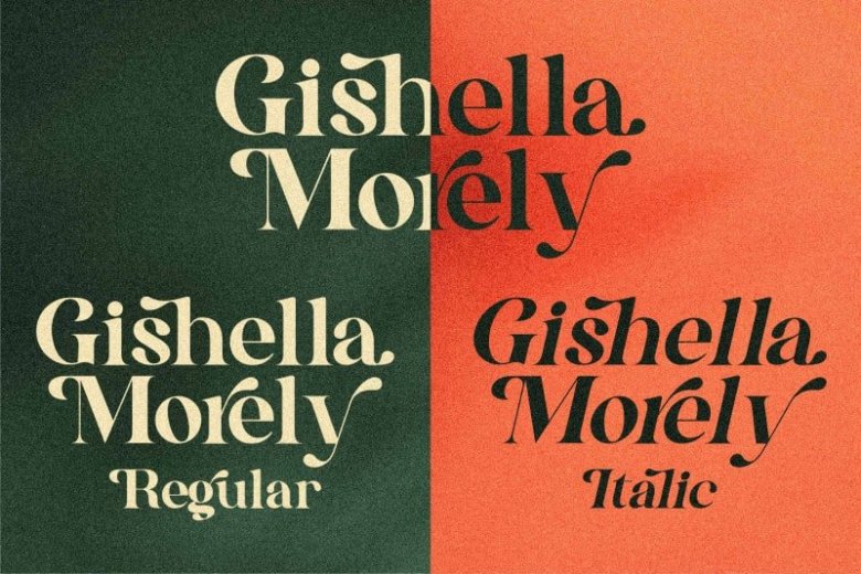 Gishella Morely Serif Font