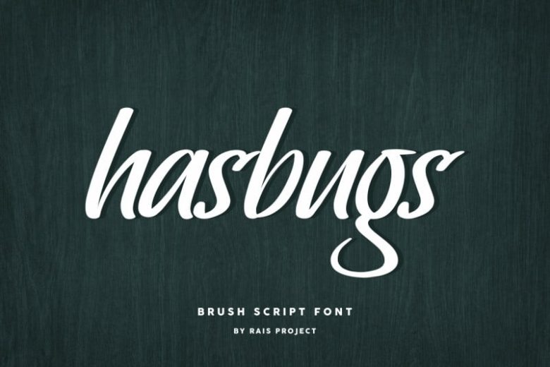 Hasbugs Brush Font