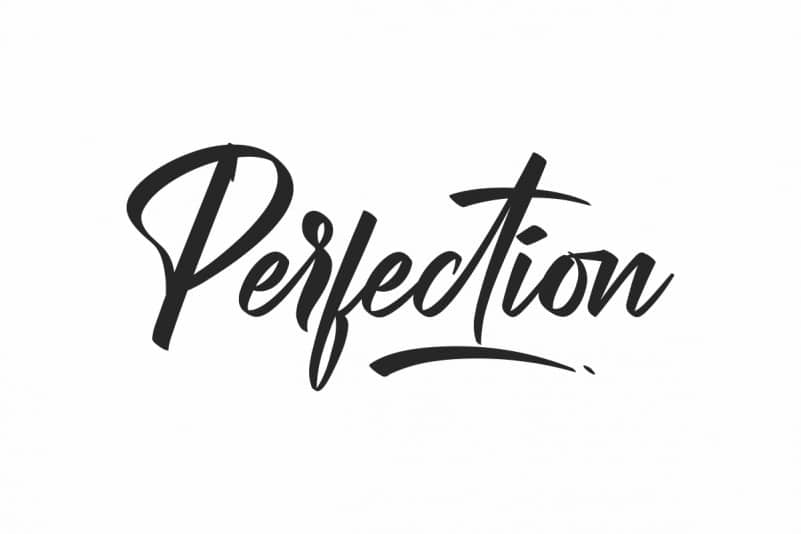Perfection Script Font