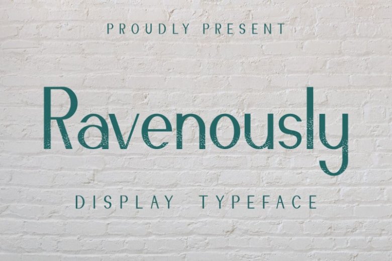 Ravenously Sans Serif Font