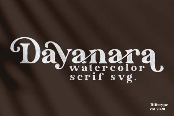 dayanara-font-4
