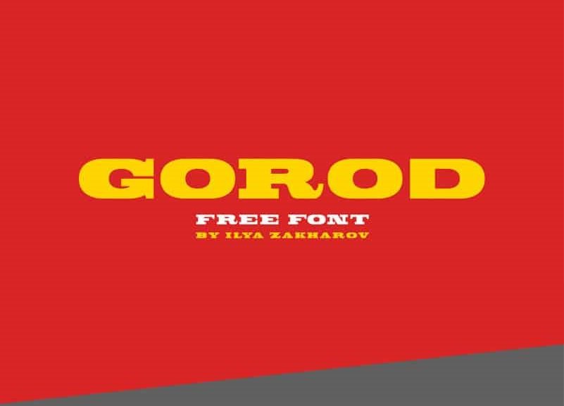 gorod-slab-serif-font