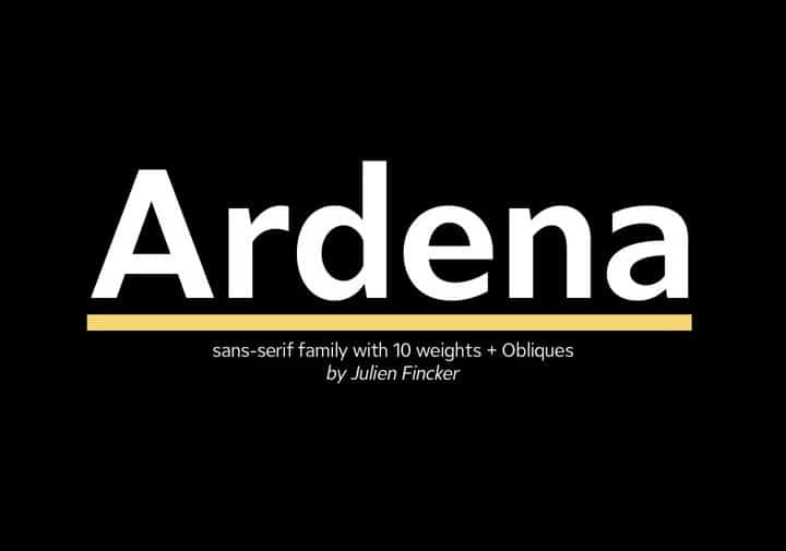 Ardena-Sans-Serif-Font 1