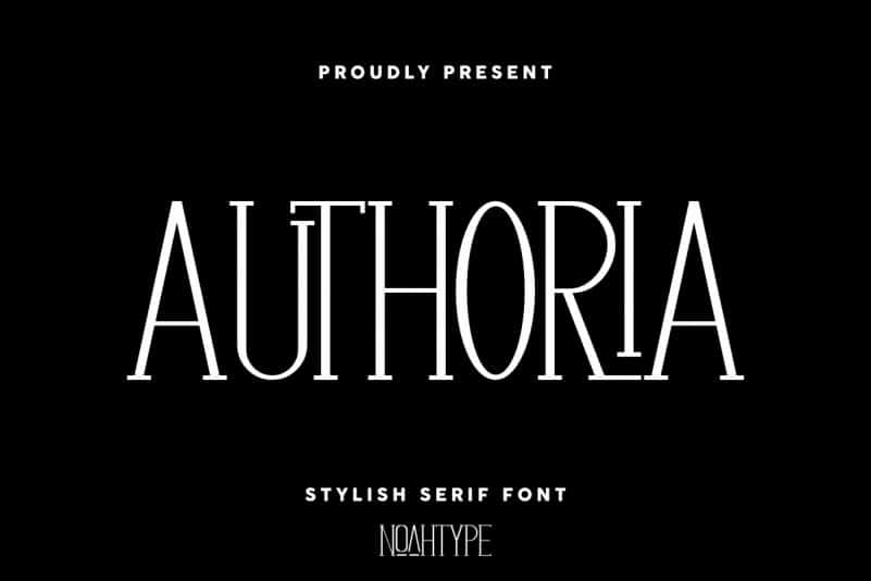 Authoria Serif Font