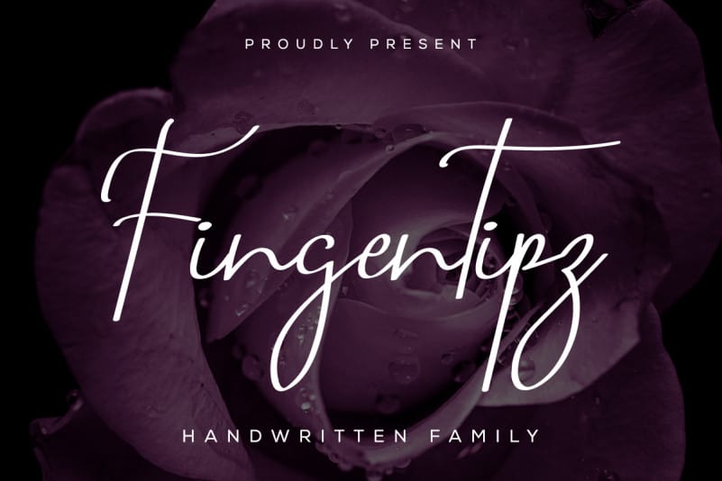 Fingertipz Handwriting Font