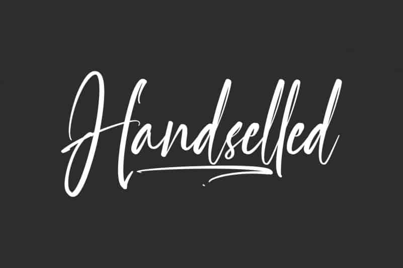 Handselled Script Font