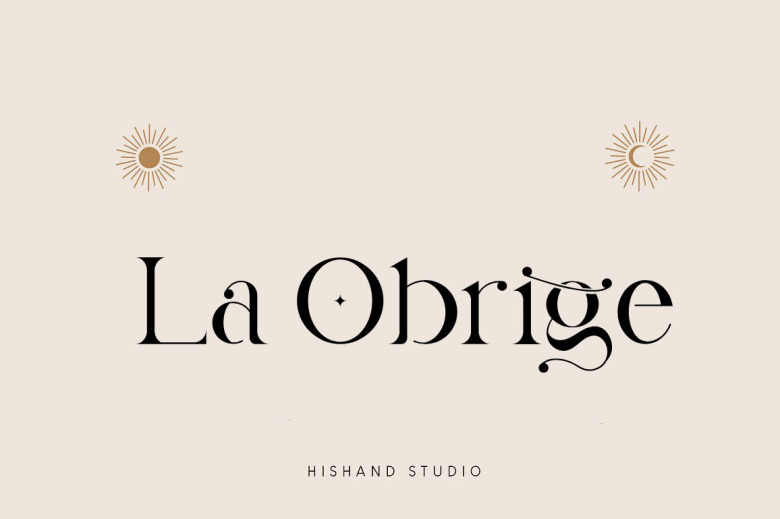 La Obrige Serif Font