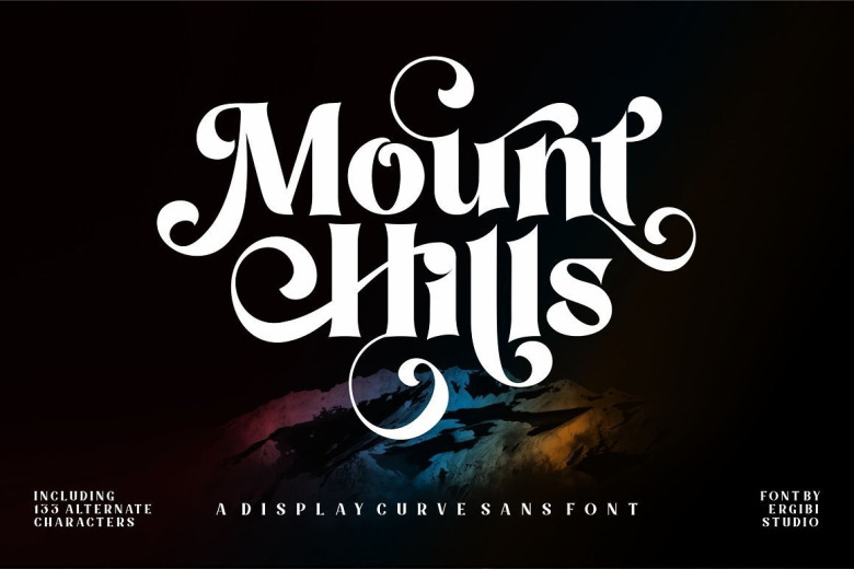 Mount-Hills-Font
