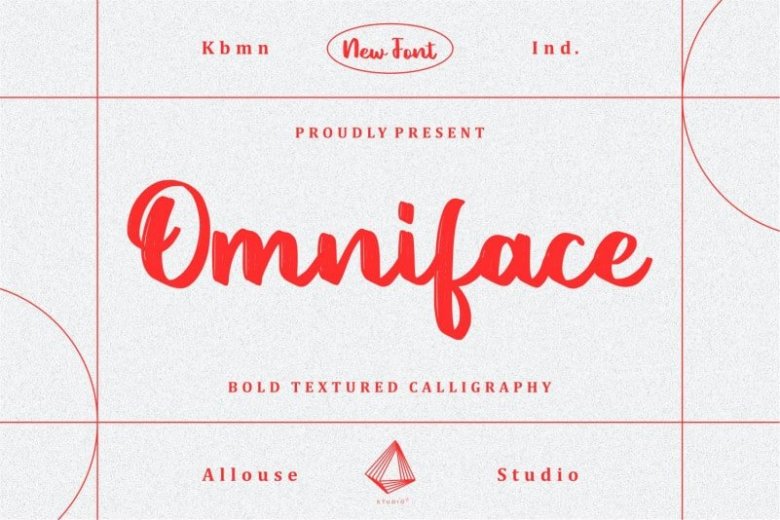 Omniface Script Font
