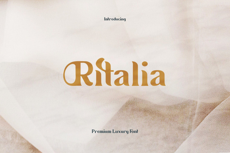 Ritalia Serif Font