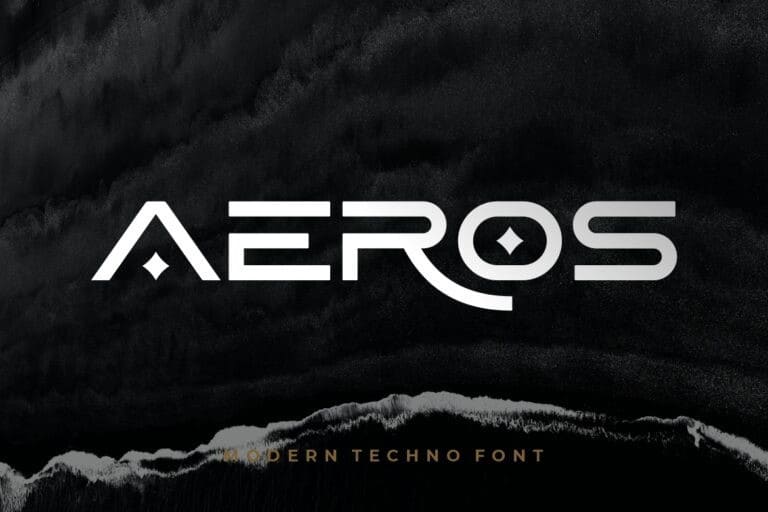 aeros-font