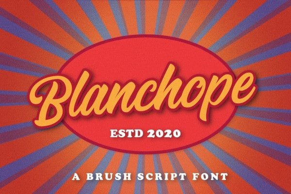 blanchope Font