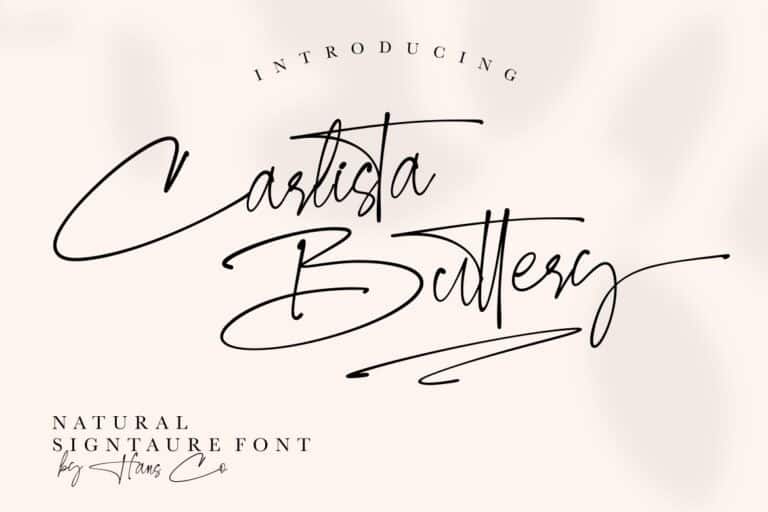 carlista-buttery Font