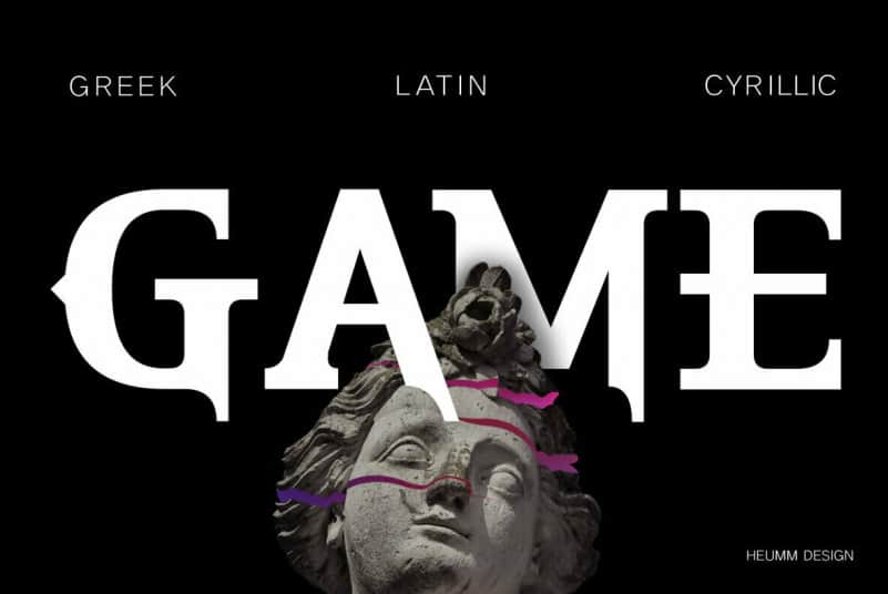 hu-the-game Font