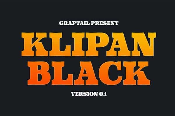 klipan-black-font-45