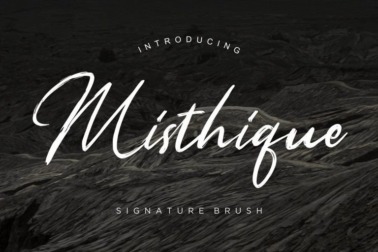 misthique-font-4