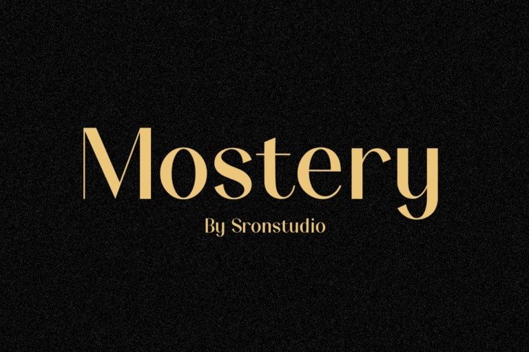 mostery-font