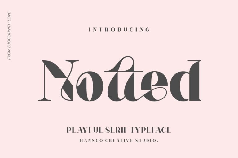 notted-display-font