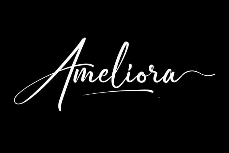 Ameliora Handwriting Font