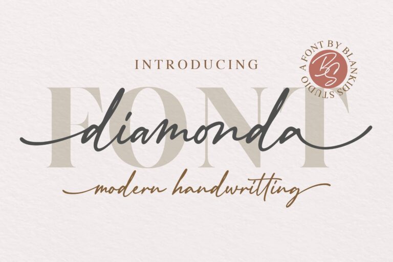 Diamonda Script Font