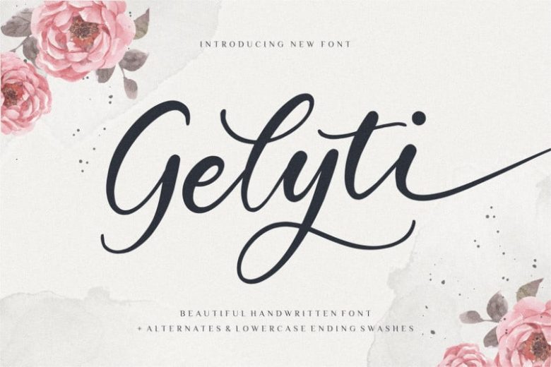 Gelyti Handwritten Font