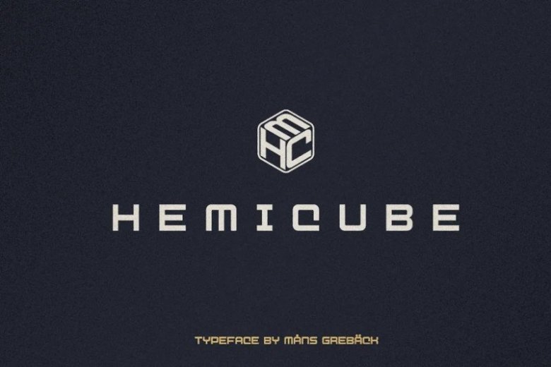 Hemicube Font